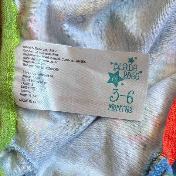 Colorful Insect Print Kids One Piece - Picture 7 of 7